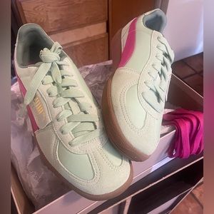 Puma Palermo Mint and Orchid Shoes